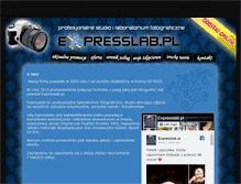 Tablet Screenshot of expresslab.pl